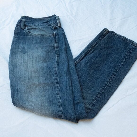 Vintage, Levi, Straight-leg Mid-Rise jeans - Picture 4 of 6